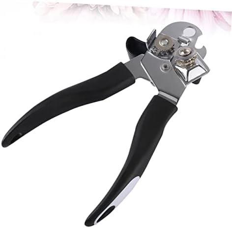 1pc Electric Tin Lid Opener Jar Opener Stainless Black
