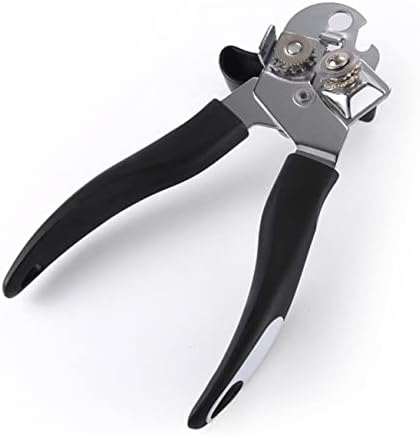 1pc Electric Tin Lid Opener Jar Opener Stainless Black