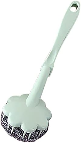 Long Handle Steel Wire Ball Brush for Kitchen Cleaning 1