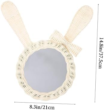 Garneck Rattan Decorative Wall Mirror