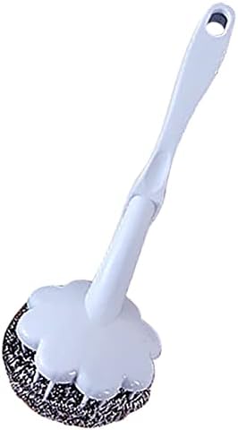 Long Handle Steel Wire Ball Brush for Kitchen Cleaning 1