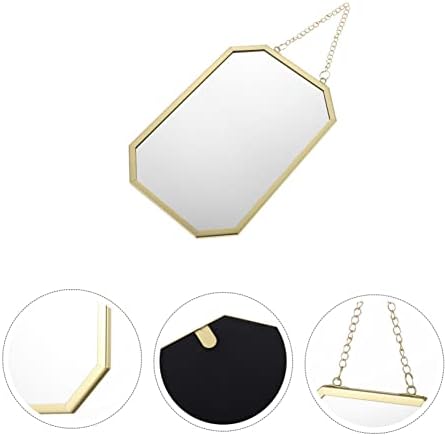 Gatuida Small Beveled Wall Mirror for Bathroom and Bedroom