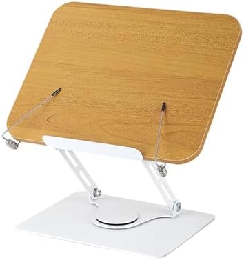 Adjustable Foldable Cookbook Stand for Kitchen and Office