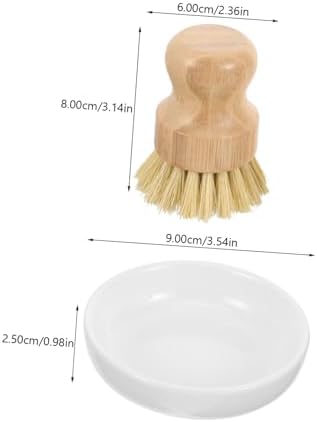 VINTORKY Wood Dish Brush with Sturdy Bristles