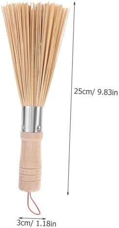 OKUMEYR Cleaning Brush for Cast Iron Cookware