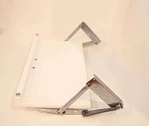 The Drop Block Under Cabinet Cookbook Holder White