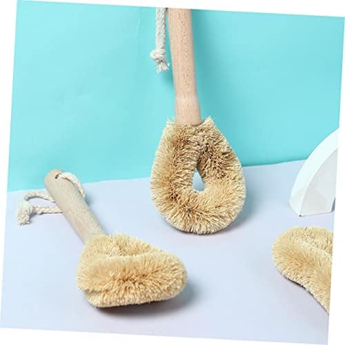 PLAFOPE Efficient Cast Iron Scrubber Brush Set