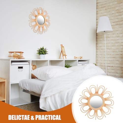 1Pc Creative Wall Mounted Mirror for Home Decor