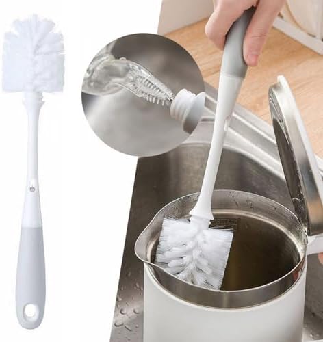 Long Handle Bottle Brush for Cleaning Cups Glasses Mugs
