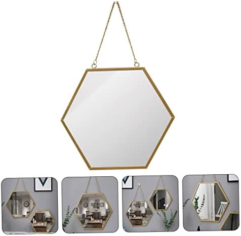 Holibanna Wall Hanging Makeup Mirror for Home Decor