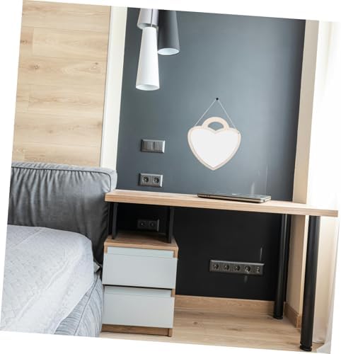 MAGICLULU Heart Lock Acrylic Mirror for Home Decor