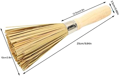 Niiyen Bamboo Wok Brush for Pots and Pans 1