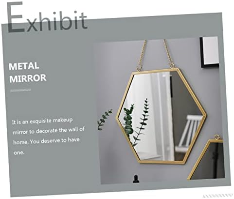 Holibanna Wall Hanging Makeup Mirror for Home Decor