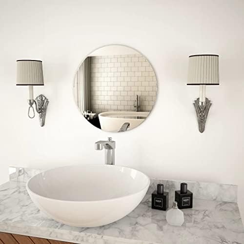 YUHI-HQYD 157 Round Frameless Wall Mirror 1