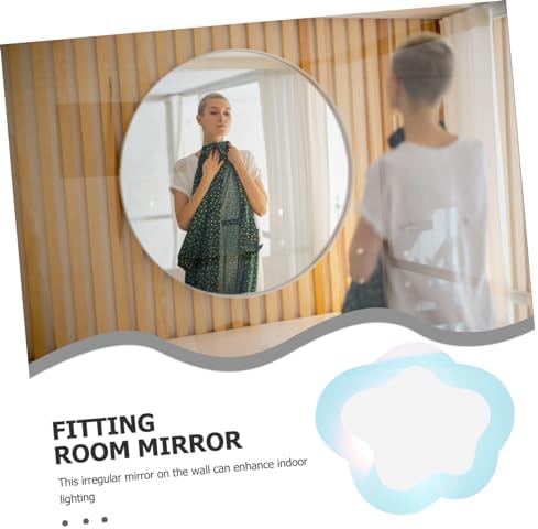 Vaguelly Cloud Shaped Acrylic Mirror Wall Decor