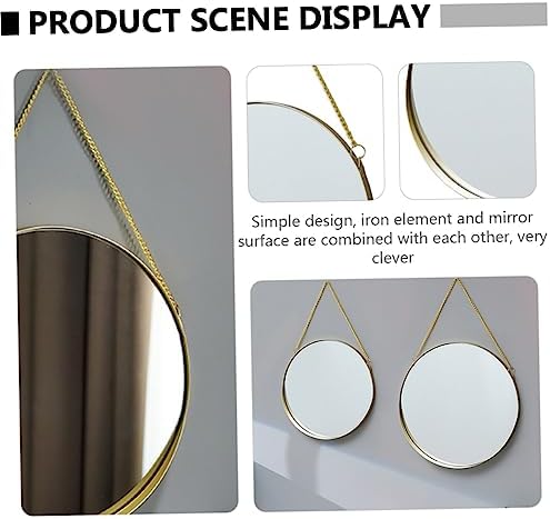 SOIMISS Round Wall Vanity Mirror for Bathroom and Bedroom
