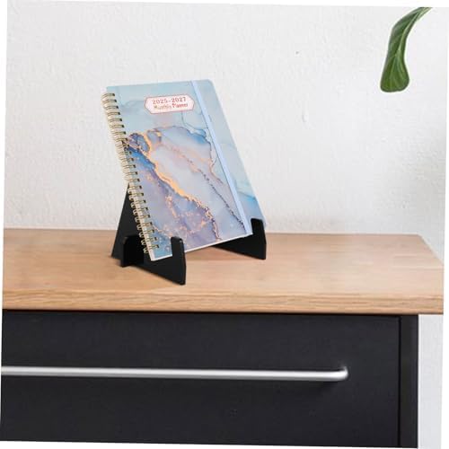 HOODANCOS Clear Acrylic Cookbook Stand with Ledge 1