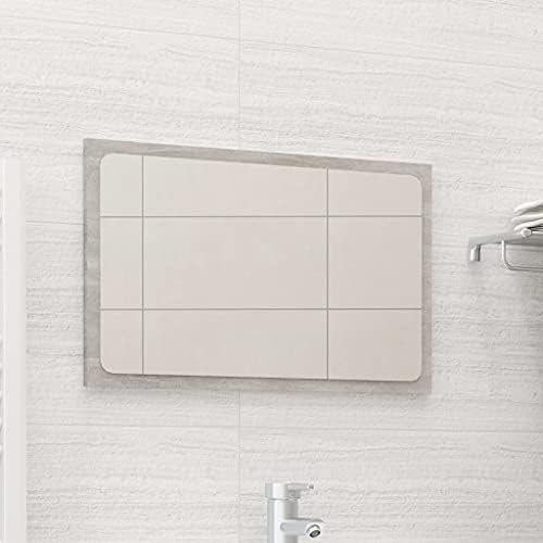 CUMYZO Bathroom Mirror Concrete Gray 236x146x06