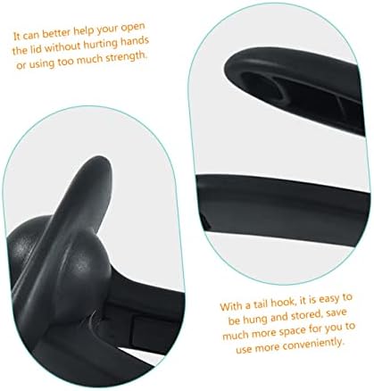 Zerodeko Heavy Duty Manual Can Opener with Hook