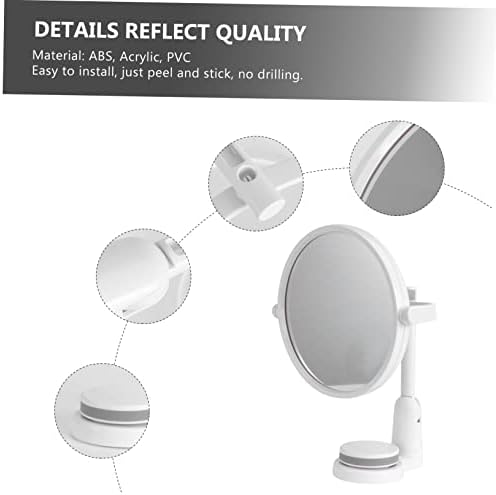 Wall Mounted Round Vanity Mirror Rotating