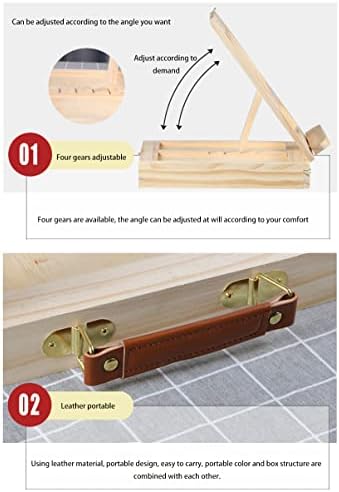 Wooden Easel Book Stand for Reading and Cooking