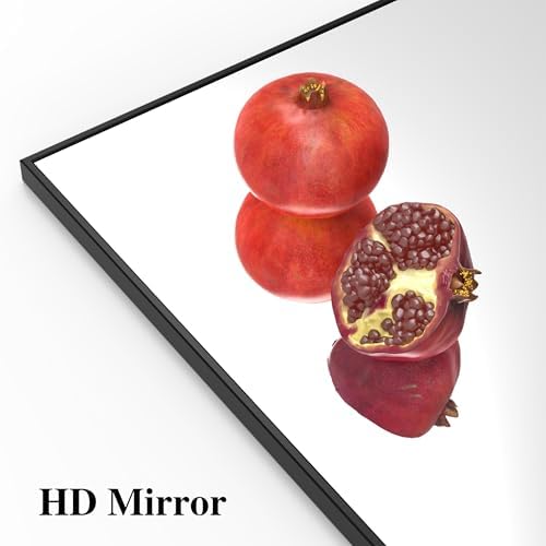 WONSTART 40x24 Black Aluminum Wall Mirror