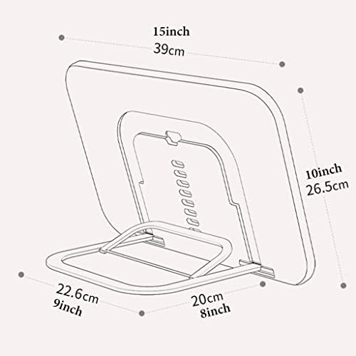 UHRLGHS 8-Adjustable Wooden Cookbook Stand