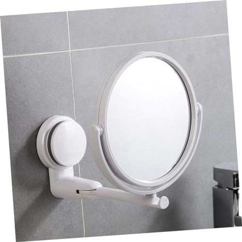 BATHVEVE Wall Mounted Makeup Mirror with Suction Cup 1