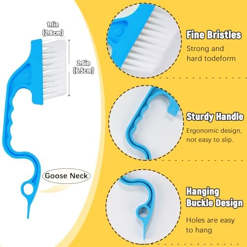 Pinsit 9Pcs Crevice Cleaning Brush Set 1