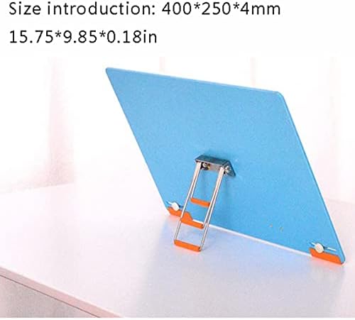 TOMYEUS Foldable Cookbook Stand Textbook Holder for Home Office School