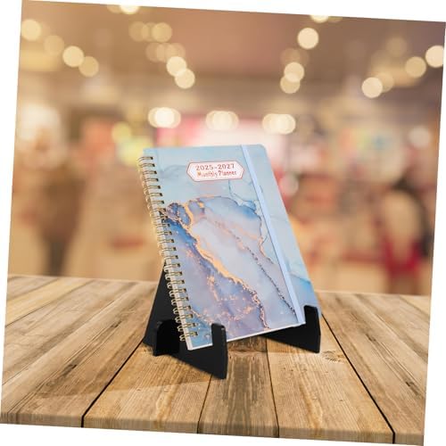 HOODANCOS Clear Acrylic Cookbook Stand with Ledge 1