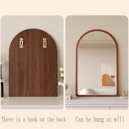 LXP Cosmetic Mirror with Hook Wall Mountable and Desktop Use