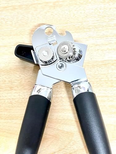 3-in-1 Stainless Steel Can Opener with Bottle Opener and Lid Lifter