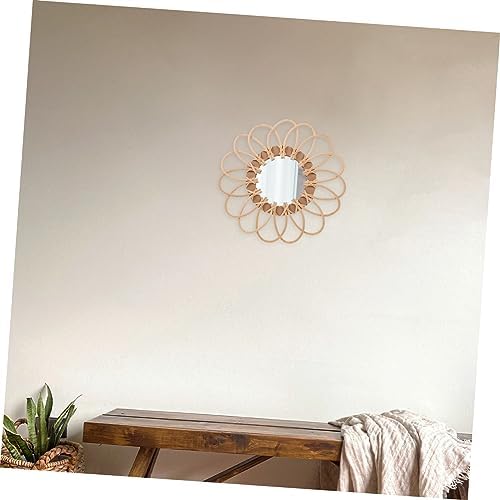 Beatifufu Woven Wall Hanging Mirror