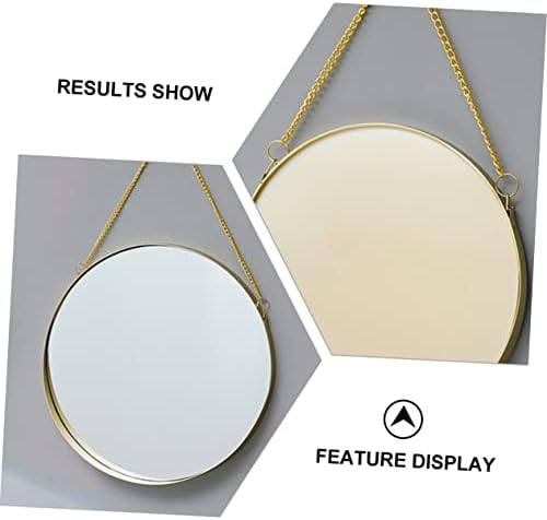 LIFKOME Round Wall Mounted Makeup Mirror