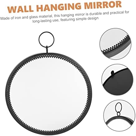 HAKIDZEL Round Wall Mirror Multi Function