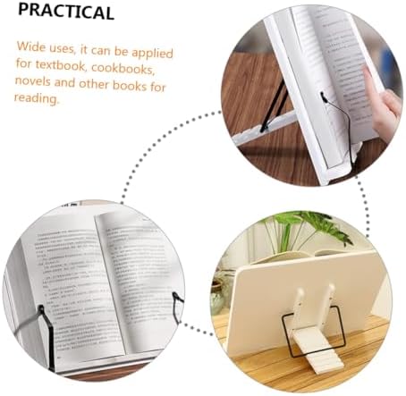 CANIGHT Adjustable Wood Book Stand for Reading and Display