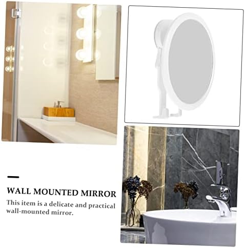 NOLITOY Wall Mounted Makeup Mirror with Adhesive Back