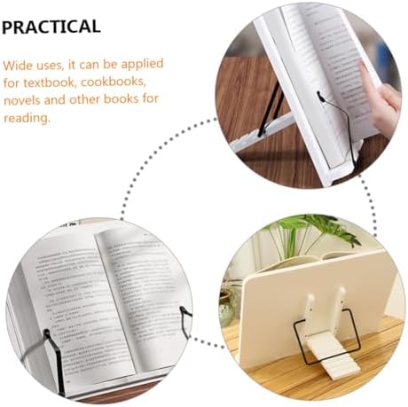 Gadpiparty Adjustable Wooden Book Stand for Reading and Display