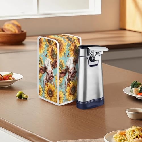 ZOUTAIRONG Funny Cow Can Opener Cover