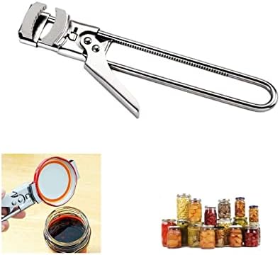 KACKAR Upgraded Adjustable Can Opener with Non-Slip Handle
