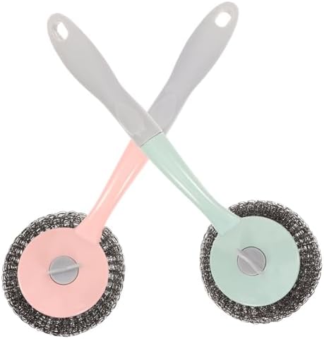 FOMIYES 2PCS Long Handle Kitchen Cleaning Brush