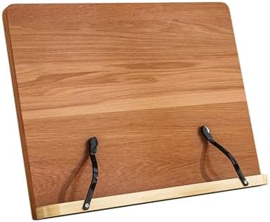 Foldable Wooden Book Stand for Kitchen and Office Use