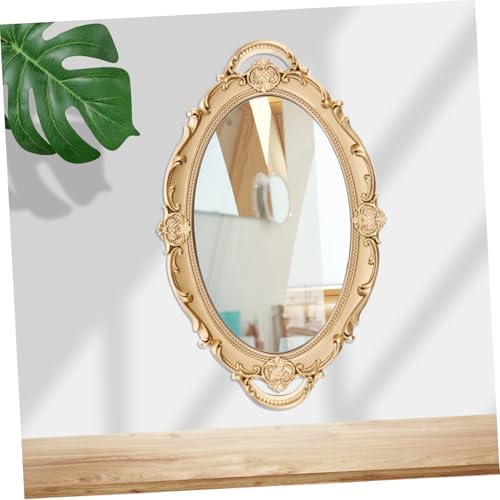 ABOOFAN Baroque Decorative Mirror Tray Luxury Vanity Mirror