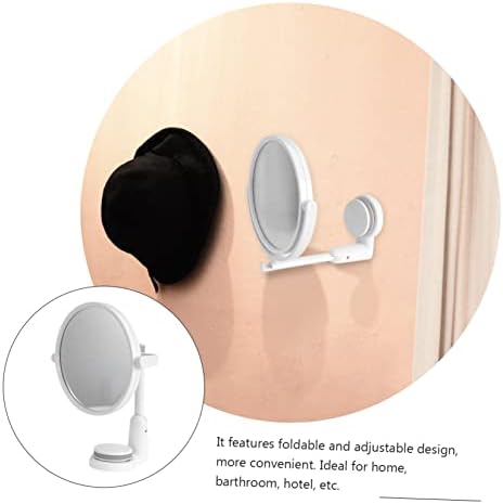 Folding Vanity Wall Mirror No Drilling Easy Install