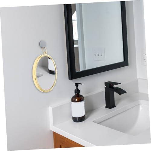 Ciieeo Gold Ring Wall-Mounted Mirror