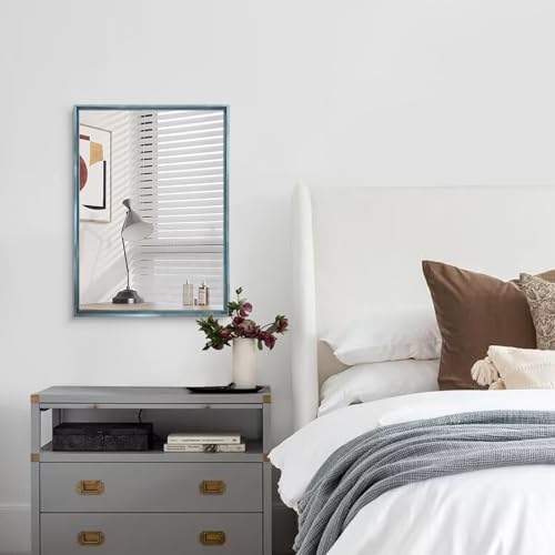 AAZZKANG Large 28x20 Modern Wall Mirror with Aluminum Frame