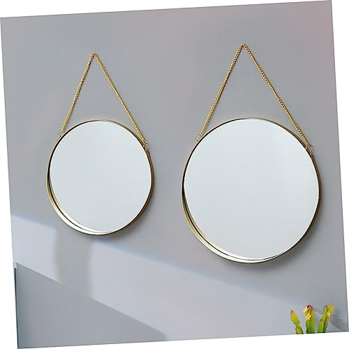 LIFKOME Round Wall Mounted Makeup Mirror