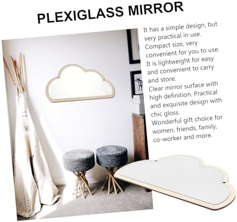 GLEAVI Waterproof Vanity Mirror for Bathroom