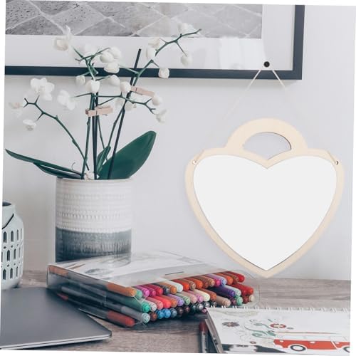 ULTECHNOVO Cute Heart Lock Wall Mirror